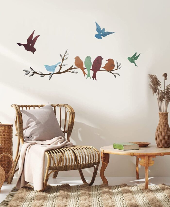 Bird Branch Wall Decoration Wall-mounted