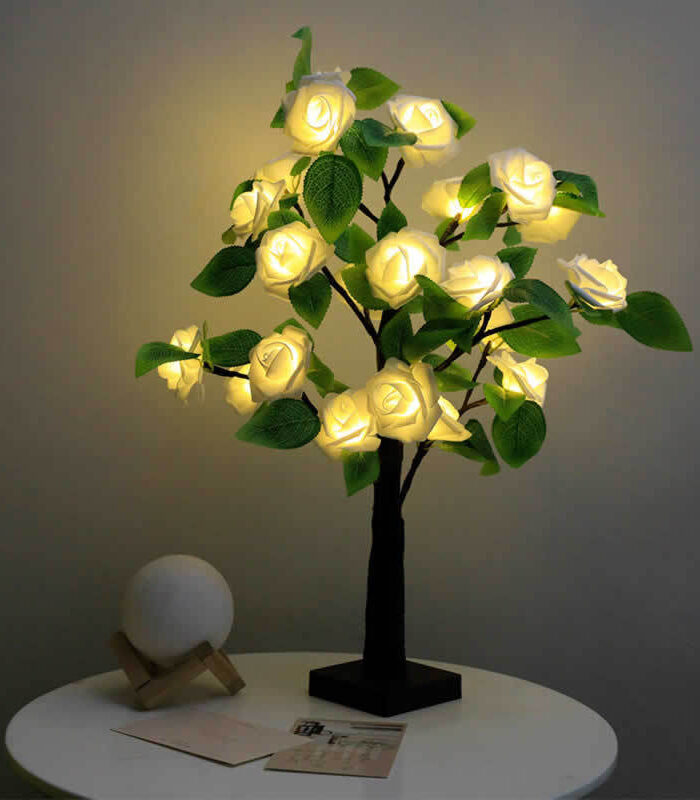 Rose Led Flower Tree Lamp