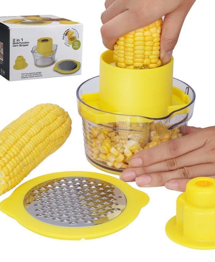 Peeling corn artifact