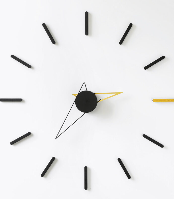 Wozoom House Quasi Background Wall Decoration Clock Wall Clock Living Room Nordic Light Luxury Clock Wall Hanging Creative Modern Style