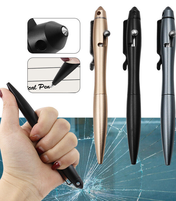 Outdoor Self-Defense Writing Tungsten Steel Head Broken Window Pen