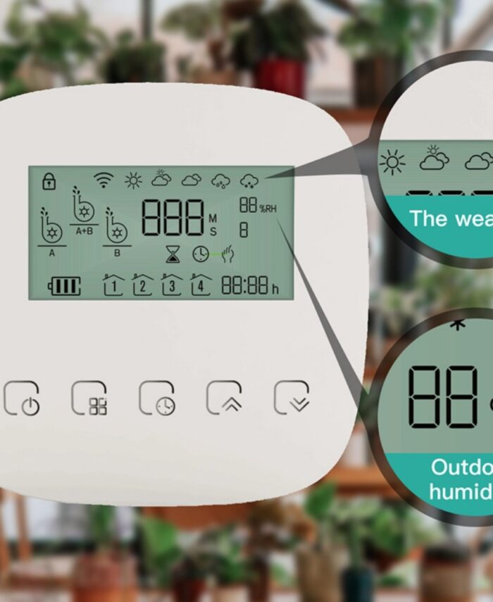 Graffiti Smart Home Rechargeable Sprinkler Timer